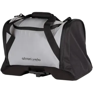 ATRAN VELO Pulse Duffle Bag schwarz/reflektierend, entworfen, um einen Schlag zu nehmen und Nicht zu beten