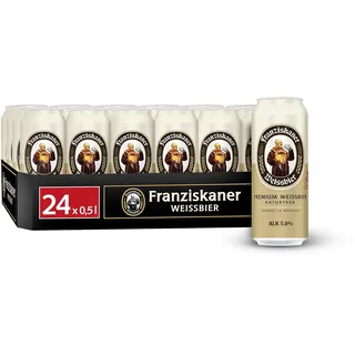 Franziskaner Hell Weizenbier Dose (24 x 0.5 l)