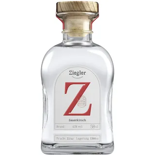 Ziegler Sauerkirsch Brand 43% vol 0,5 l