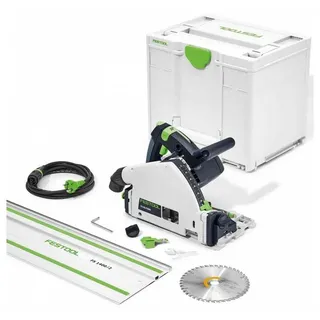 Festool Tauchsäge TS 55 FEBQ-Plus-FS inkl. Führungsschiene FS 1400/2 + Systainer SYS 3 M 337