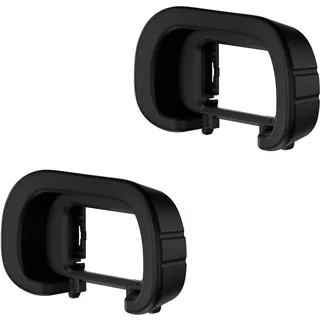 2 Pack JJC Tiefe Okularkappe Augenmuschel Silikon für Sony A1 A1II A9III A7RV A7RVI A7SIII A7IV A7V, ILCE-1/1M2 ILCE-7RM5/7RM6 ILCE-7SM3 ILCE-7M4/7M5 ILCE-9M3 Ersetzt Sony FDA-EP19 FDA-EP21 Okular
