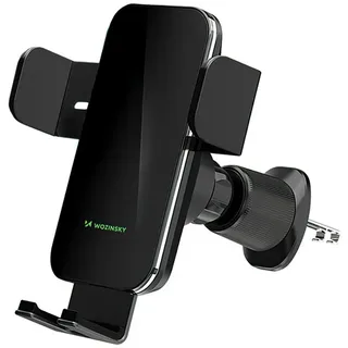 wozinsky WEDZ-3Y8S Autohalterung mit Klemmmechanismus und 15W Qi-Ladefunktion