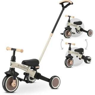 Qplay Stager Dreirad 3-in-1 - Faltbar - Braun braun NO SIZE