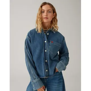 Opus Bluse Falentine Blau 38