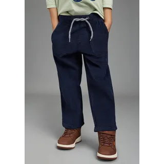 Kidsworld Breitcord-Cordhose Blau 146