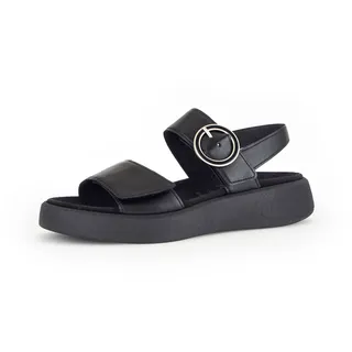 Gabor Plateau-Sandaletten Damen Schwarz 37,5