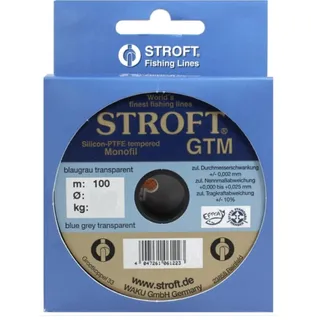 STROFT GTM Monofile Angelschnur, hochwertig, 50 m x 0,16 mm