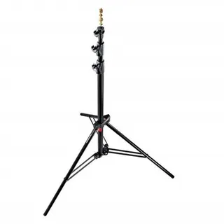 Manfrotto 1005BAC-3 3er-Set Lampenstativ schwarz mit Luftfederung