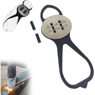 Sparking Flint Pads for Skateboards, Motorcycles & Bicycles: Essential Skateboard Accessories, Bike Pack Tools,Bike Pack Accessories,Sole Flint,Shoe Sparks (1Pad + 2Flints)