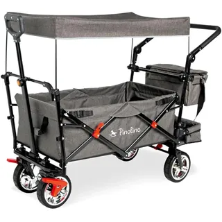Pinolino Bollerwagen AddPlus grau
