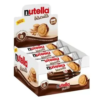 Ferrero Nutella Biscuits Nussnugatcreme 124,2 g