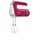 40304 Handmixer red diamond/silber