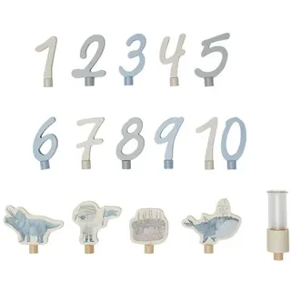 Leevje Geburtstagskranz Zusatz Set blue