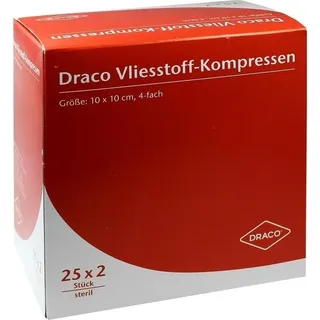 dr. ausbüttel gmbh & co. kg VLIESSTOFFKOMPRESSEN 10x10CM STERIL 4FACH 25x2 st