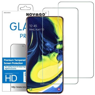 NOVAGO [2 Pack] kompatibel mit Samsung Galaxy A80,A90,A71 - Hartglas Schutzfolie, Panzerglas Schutzfolie, Tempered Glass Screen Protector