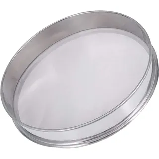 Sieb Feinmaschig-Edelstahl, Mehlsieb Küchensieben, Riddler Pollen Sieb-Mehl Micron Shaker-Mesh Sieben mit 150 Mesh, Edelstahl Fein Mehl Sieben für Reis, Getreide, Bohnen, Obst und Gemüse