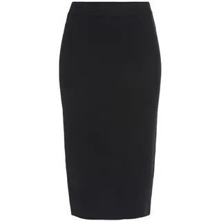 LASCANA Strickrock Damen Schwarz 42