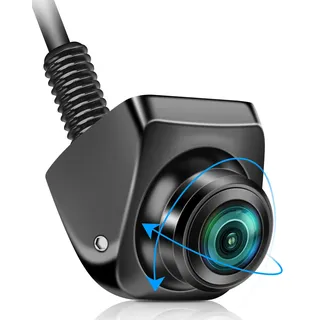 Vtopek Rückfahrkamera AHD 1080P Rückfahrkamera Auto 360° Drehbar Auto Rückfahrkameras Nachrüsten 170° Weitwinkel Nachtsicht IP69 wasserdichte Universal NTSC Rückkamera für Wohnmobil SUV Pickup Van