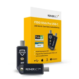 Reiner SCT 2708017-100 | Sicherheitsschlüssel, FIDO StickPro