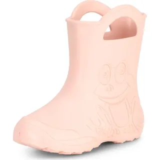 Ladeheid Eva Kinder Jungen Mädchen Regenschuhe LA-CA-01 (Puderrosa, 28/29 EU