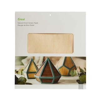 Cricut Natürliches Holzfurnier 30,5 cm × 30,5 cm (12" x 12") – Ahorn