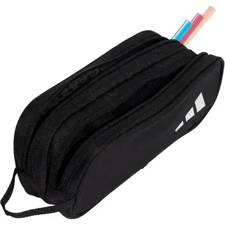 adidas Federmäppchen mit zwei Reißverschlüssen JD1308 / black/white