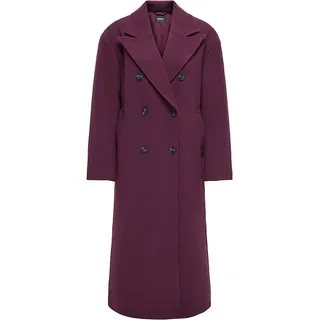 ONLY Übergangsmantel in Pflaume - S