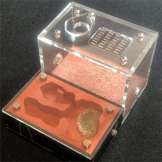 ant grape Formicarium Ameisenfarm DIY Lichtschattierung Ökologische Flache Ameisenfarm Acrylputz Ameisennest Beton Gips Ameisenhaufen Werkstatt Sandburg Ameisenhaus (Without Sand)
