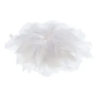 Folia Federn Flauschfedern Weiß 10 g
