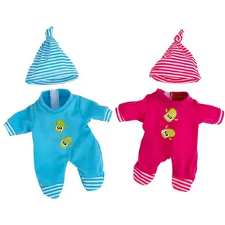 Puppenkleidung - Strampler in Blau