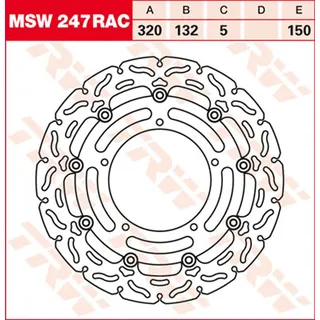 TRW Bremsscheibe MSW247RAC