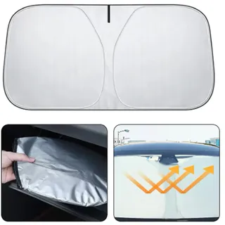 Auto Sonnenschutz für BMW Z4 Roadster E85 E89 G29 / Coupe E86, Frontscheibe Innen Faltbar Universal Auto Sonnenblende,- S