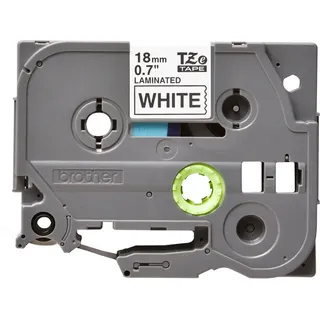 Brother TZe-241 laminiert schwarz auf weiß 1,8cm x 8m