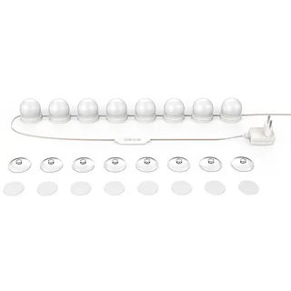 Müller-Licht LED Spiegel-Lichterkette 2 m Weiß
