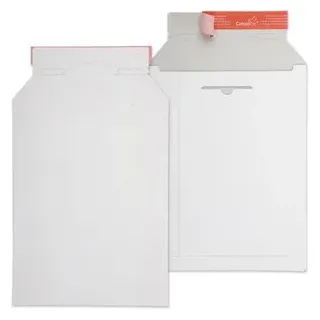 ColomPac Versandtasche Rigid CP012.07 DIN A3 Vollpappe weiß
