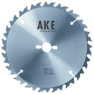 Zuschnitt Tischkreissägeblatt 500x30 Z=24 Flachzahn mit Abweiser - AKE Premium