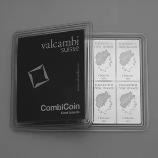 esg | valcambi Silber Münztafel-(CombiCoin) Cook-Island-Valcambi-10x10g Kaufen