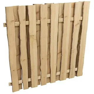 Sichtschutzelement Vancouver  (Maße B x H: 180 x 180 cm, Holz, Naturbelassen)