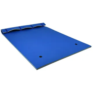 Costway - 270x180cm Wasserhaengematte, Wasserliege 300kg Tragkraft, Schwimmmatte Schwimmfloss, Schwimmender Teppich, Schwimmende Wasser Bett