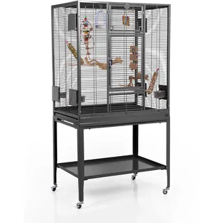 Vogelkäfig Montana Madeira Single - L 86 x B 54 x H 155 cm (2 Pakete)