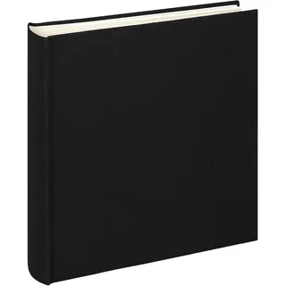 Walther Cloth schwarz 30x30 100 S. Buchalbum Leinen FA508B