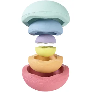 Stapelstein Inside rainbow pastel
