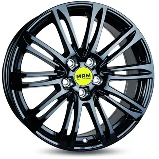 mam wheels A4 7 x 16 5 x 108 ET38 MB72,6 schwarz