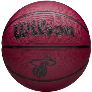 Wilson NBA Team Tribute SOLID BSKT MIA Heat 5, Rot
