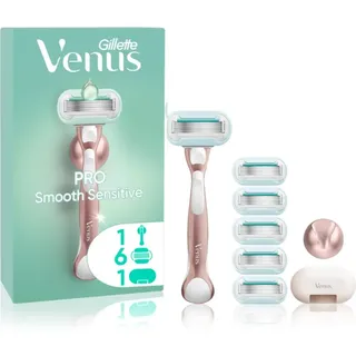 Gillette Venus PRO Smooth Sensitive Rasierset für Damen 9 St.