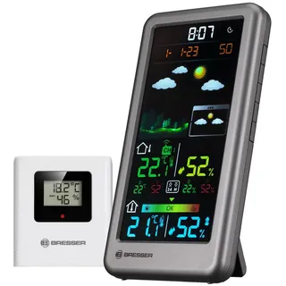 Bresser Funkwetterstation Neomeo V Silber