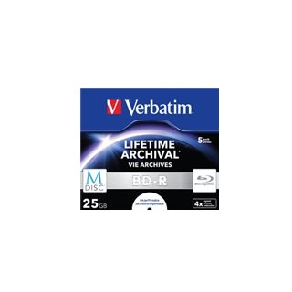 Verbatim M-DISC BD-R SINGLE LAYER 25GB