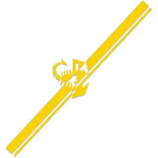 iSpchen Autoaufkleber Sport Racing Aufkleber Streifen Grafik Skorpion-Aufkleber Auto Motorhauben Aufkleber Vinyl Streifen Sticker Seitenschweller Aufkleber Styling Dekoration Aufkleber