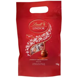 Lindt Lindor Lindor Milch zartschmelzende Vollmilchschokolade 1000g