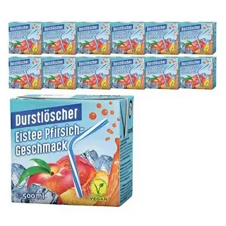 Durstlöscher Eistee Pfirsich
